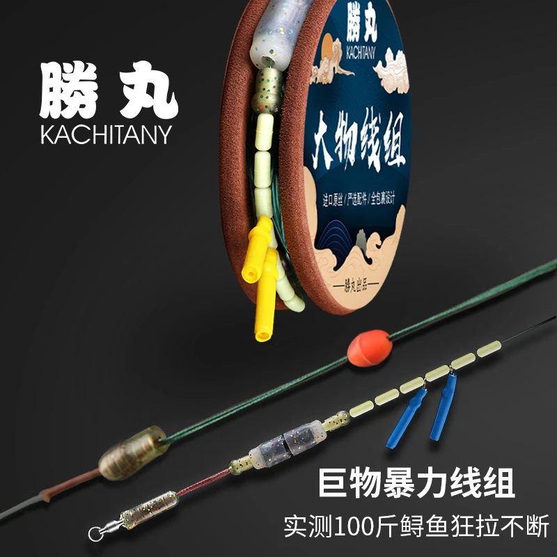 胜丸绑好大物线组套装全套主线组成品强拉力巨物鱼线正品青鱼鲢鳙