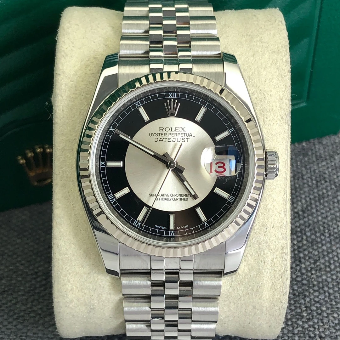 99新 Rolex/劳力士 奢侈品/日志116234熊猫盘36mm全原单表