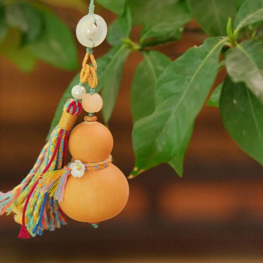 【清然雅集】葫芦挂坠手机挂车挂茶空间摆件