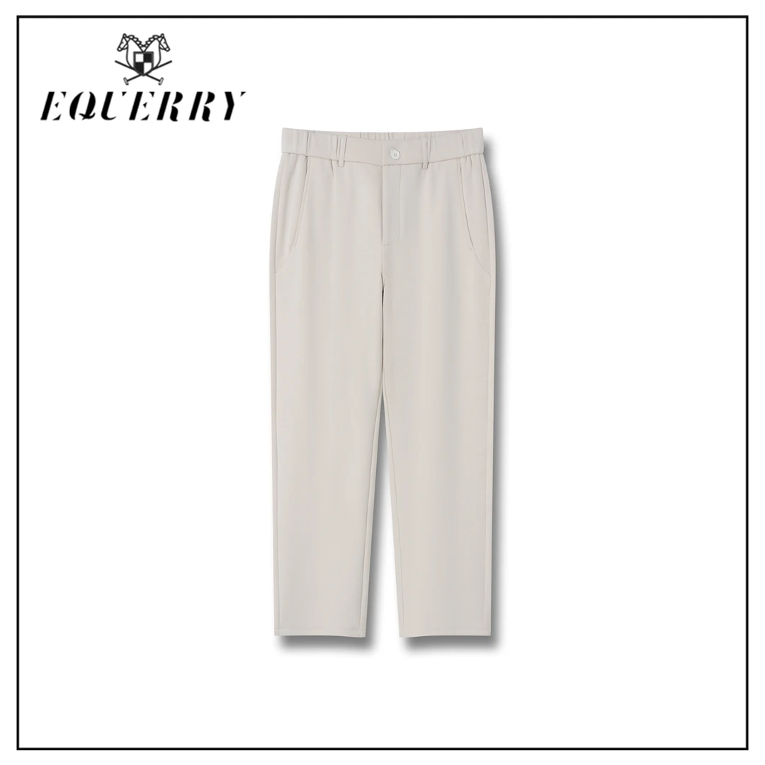 EQ2024秋冬男士直筒简约百搭淡雅风商务休闲裤EQ-K525