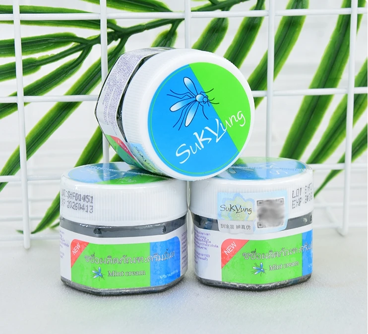 【三瓶装】sukyung薄荷膏清凉止痒提神舒缓清香滋养涂层固体便携13g