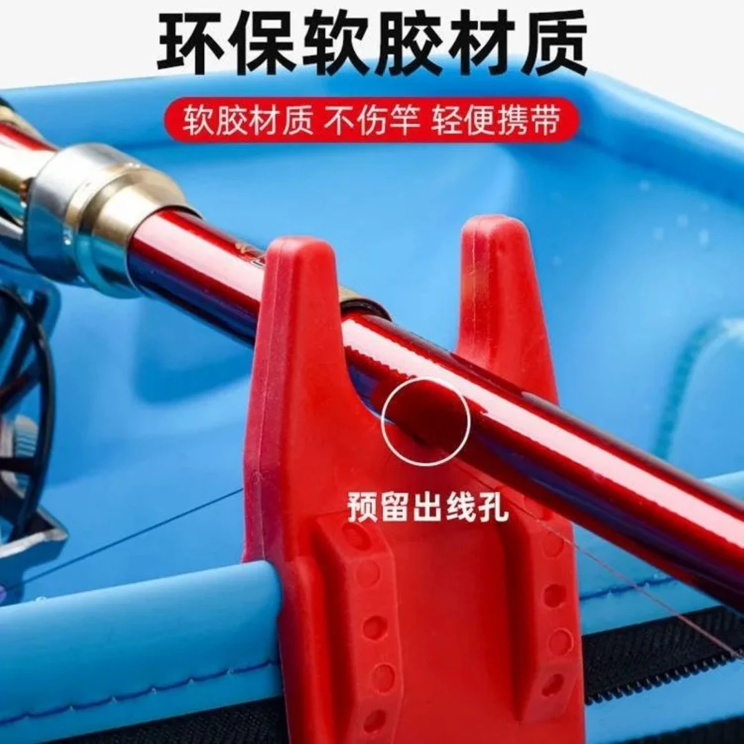筏钓支架矶钓筏杆筏竿水桶夹简易架杆器钓鱼多功能渔具配件
