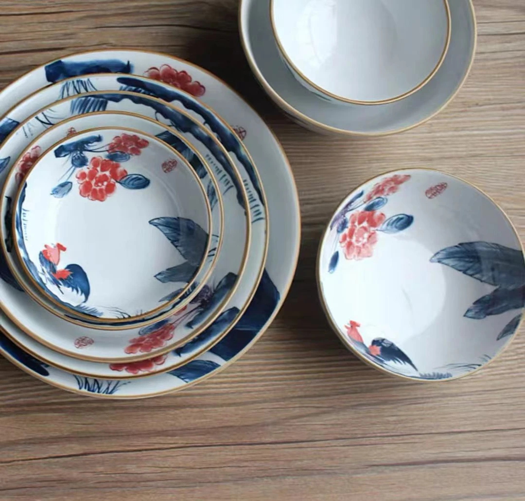 309 大吉大利383系列小吃碟5.3英寸四只装