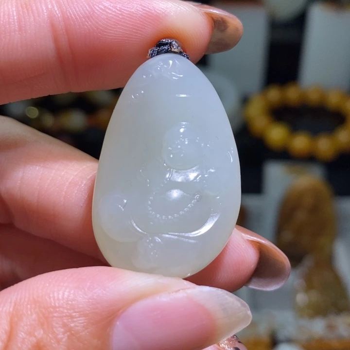 和田玉手串未镶嵌