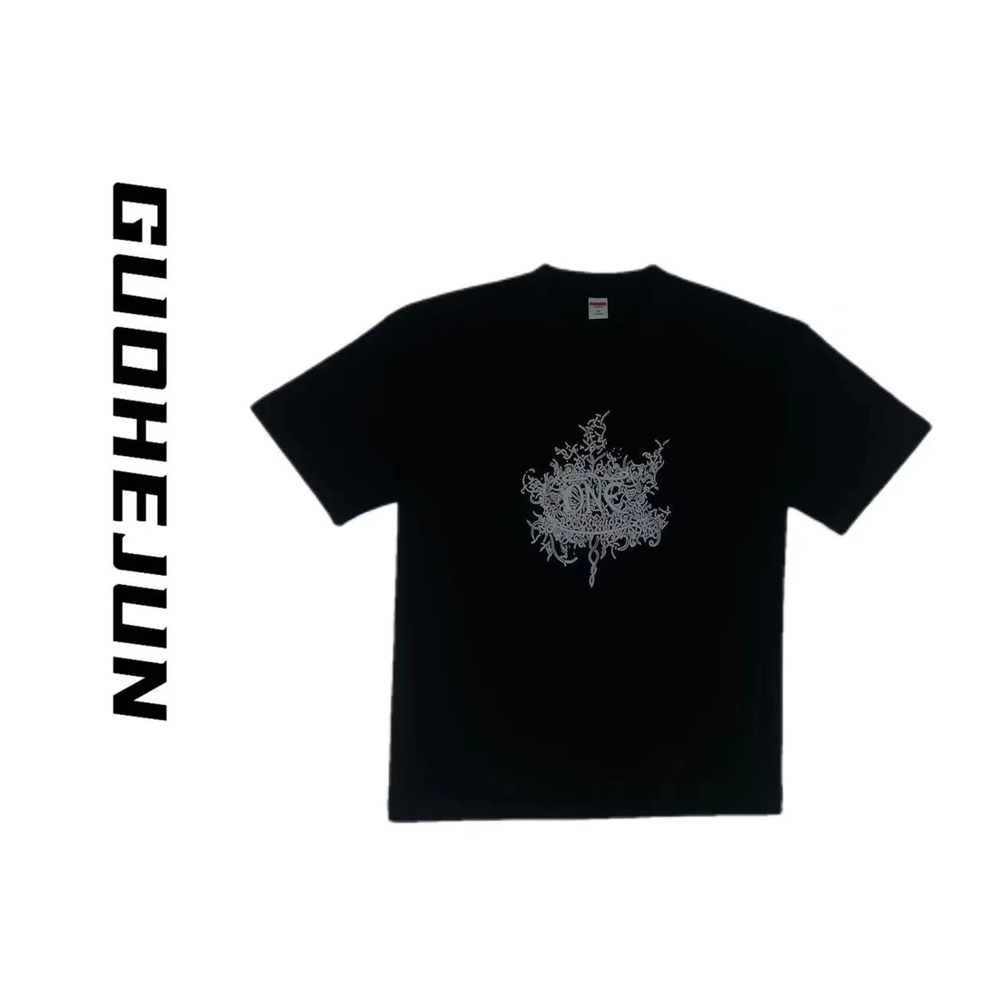 2024夏季【字母ONE新款短袖】轻奢情侣短袖T恤ins设计师款宽松