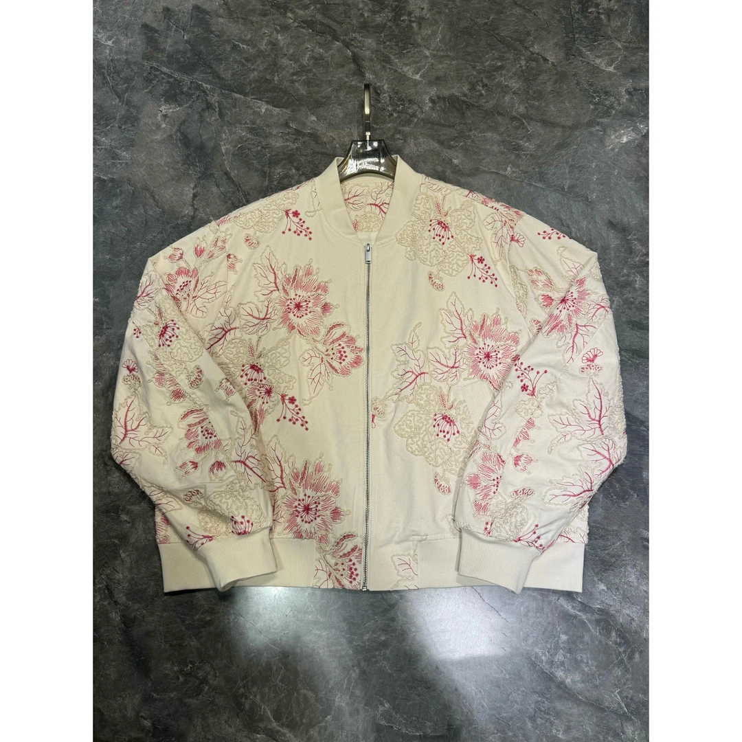 【YSFZ】设计师高级感重工刺绣宽松休闲夹克