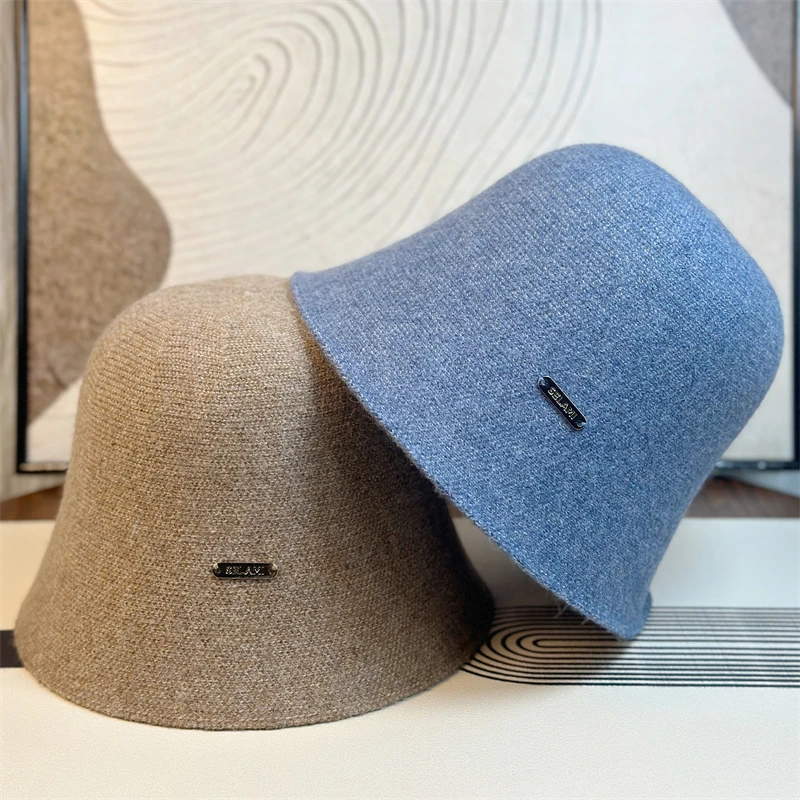 天山女士礼帽英伦休闲渔夫帽子高品质洋气百搭时尚羊毛毛毡帽