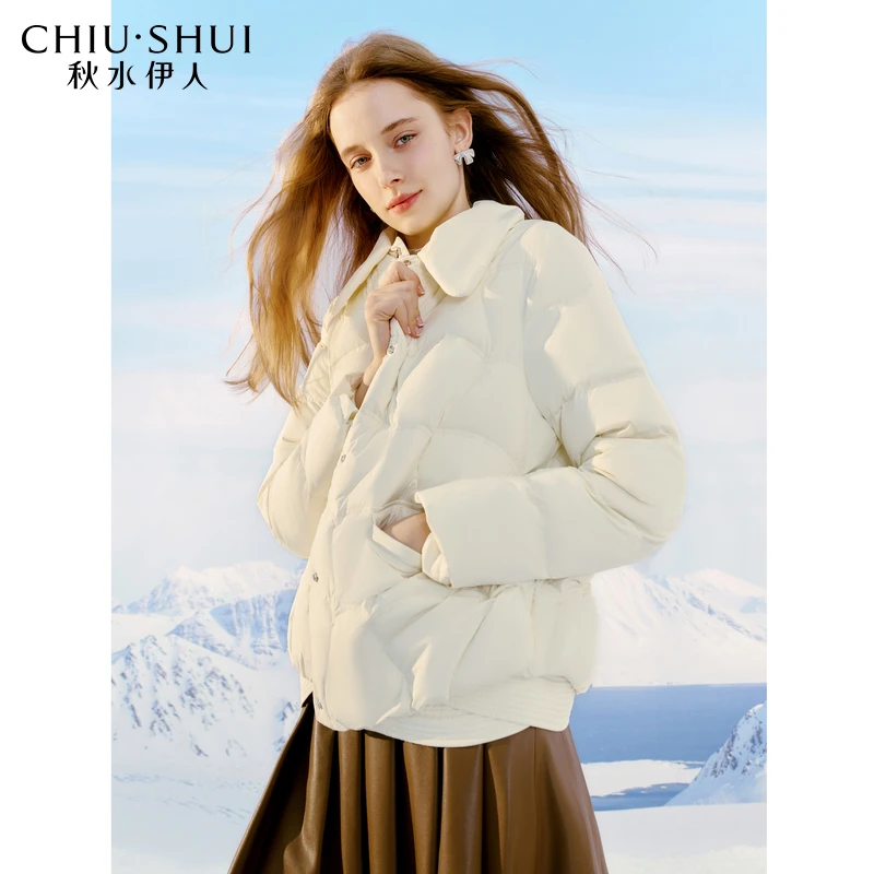 【籽言专属】秋水伊人时尚轻暖短冬女休闲宽松小个子外套0292