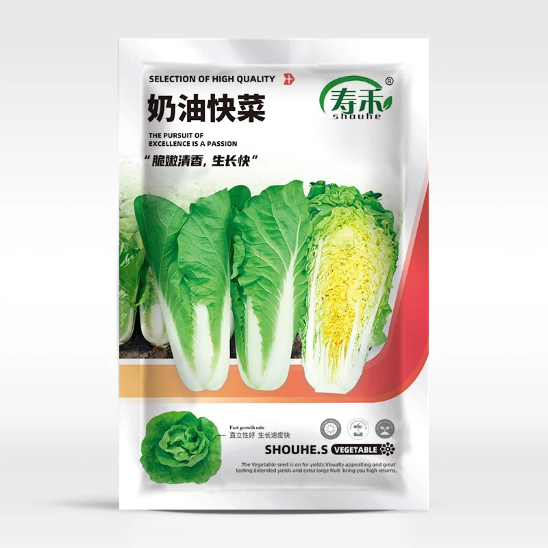 奶油快菜种子小白菜种籽四季盆栽蔬菜春秋冬季种子孑