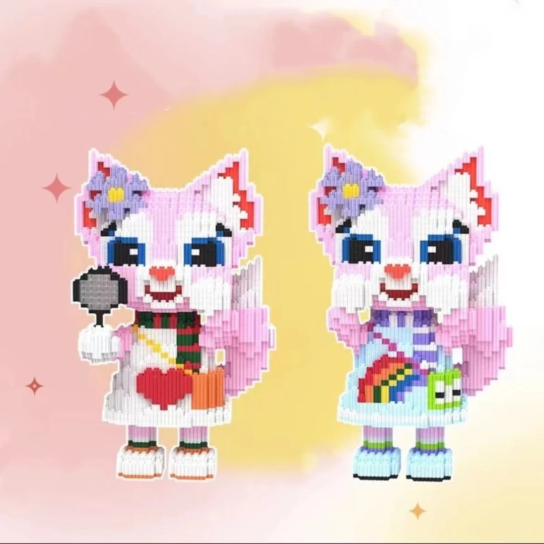 （高颜值）玲娜贝儿积木益智玩具男女孩拼搭礼物专注力动手动脑能力