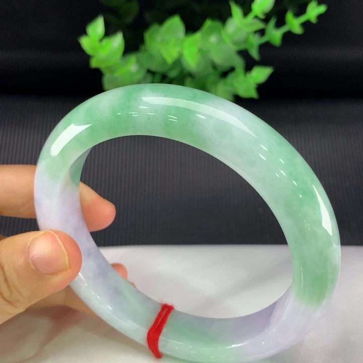 翡翠手镯未镶嵌正圈63