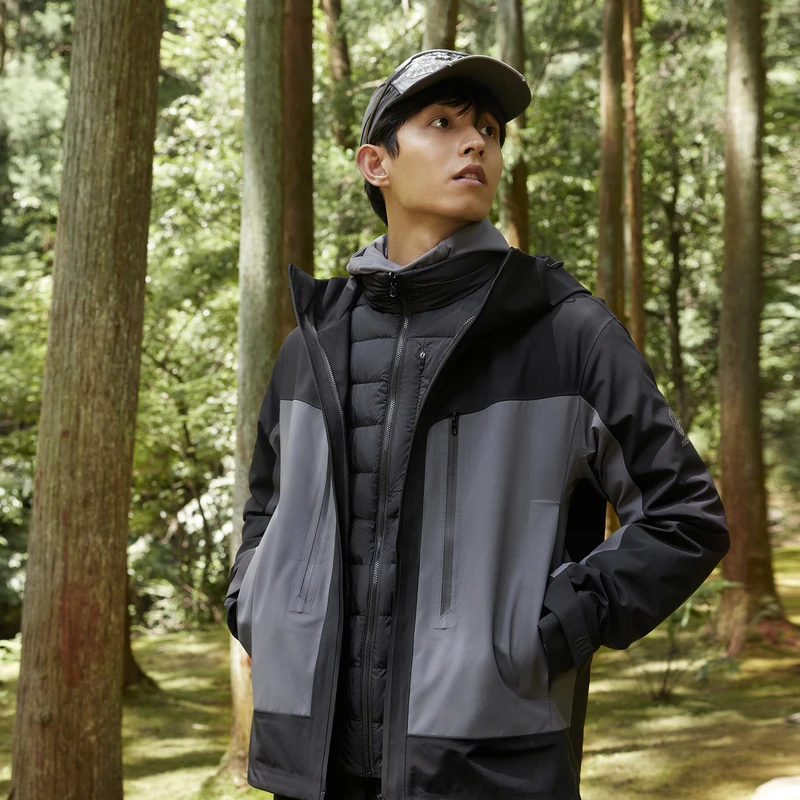 波司登2024秋季新款男透气保暖冲锋衣鹅绒户外羽绒服B40132447