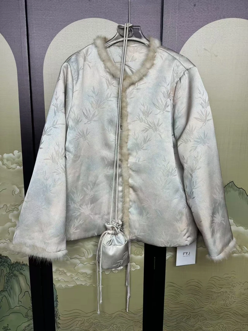 【配包】新中式时尚百搭24秋冬新款外套上衣