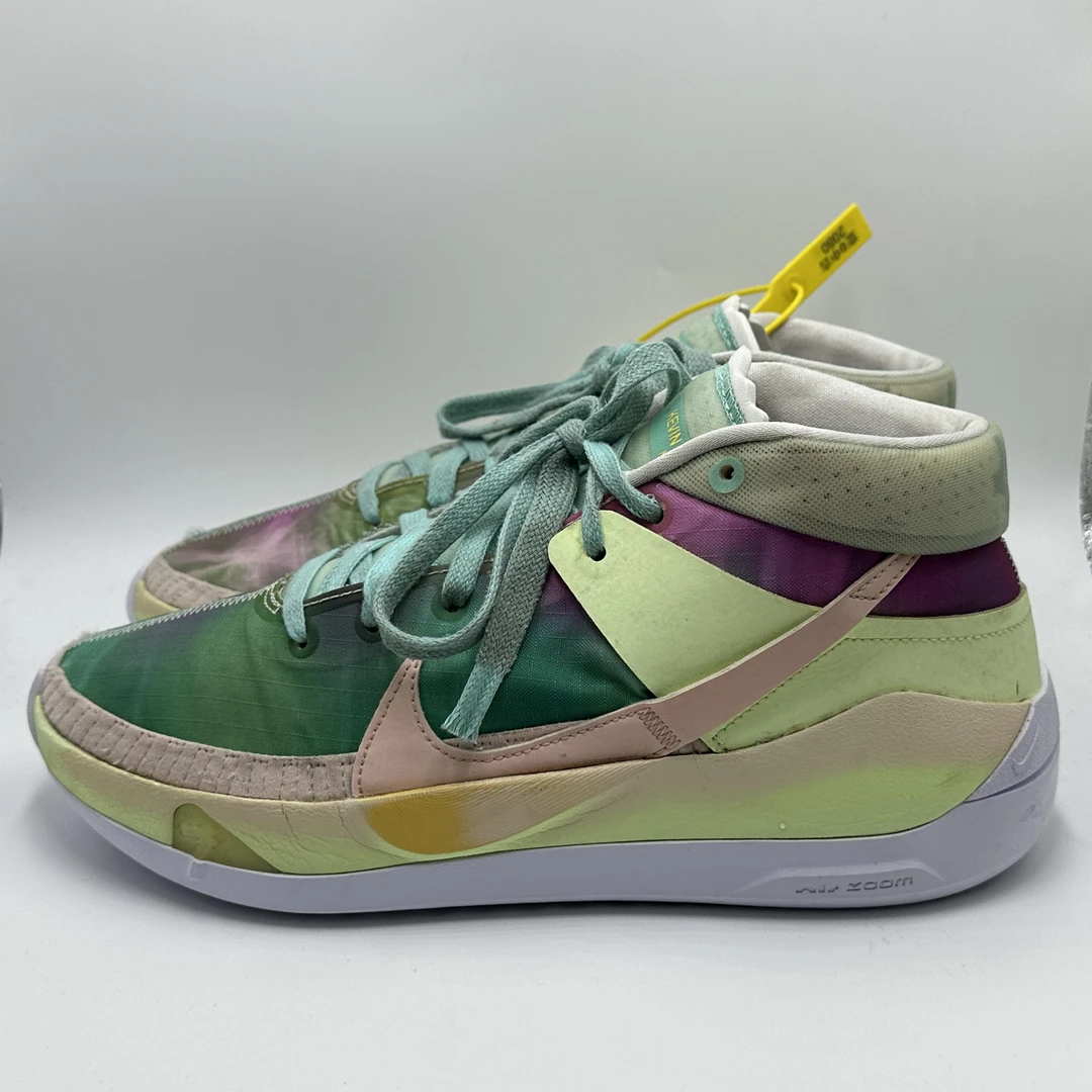 KD13 黄绿/42.5码/90新/公价1700/无盒篮球鞋 换底未使用 好价