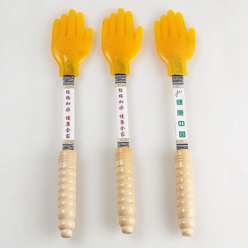 硅胶拍痧板经络拍打器按摩手掌养生神器家用通用拍打棒可爱多功能