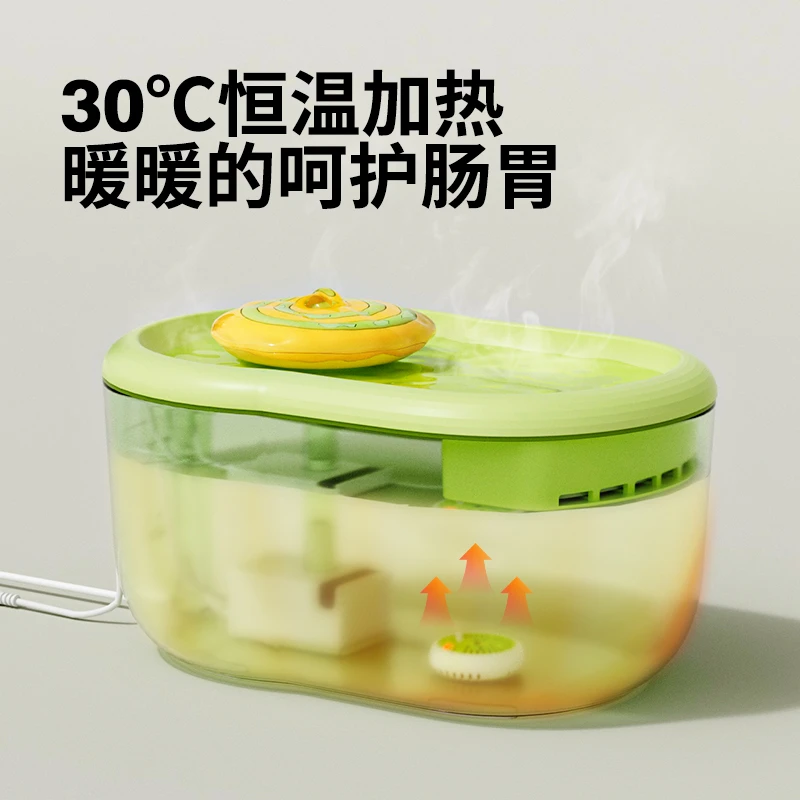 猫咪饮水机恒温宠物饮水器静音活水自动加热循环狗狗喂水喝水神器