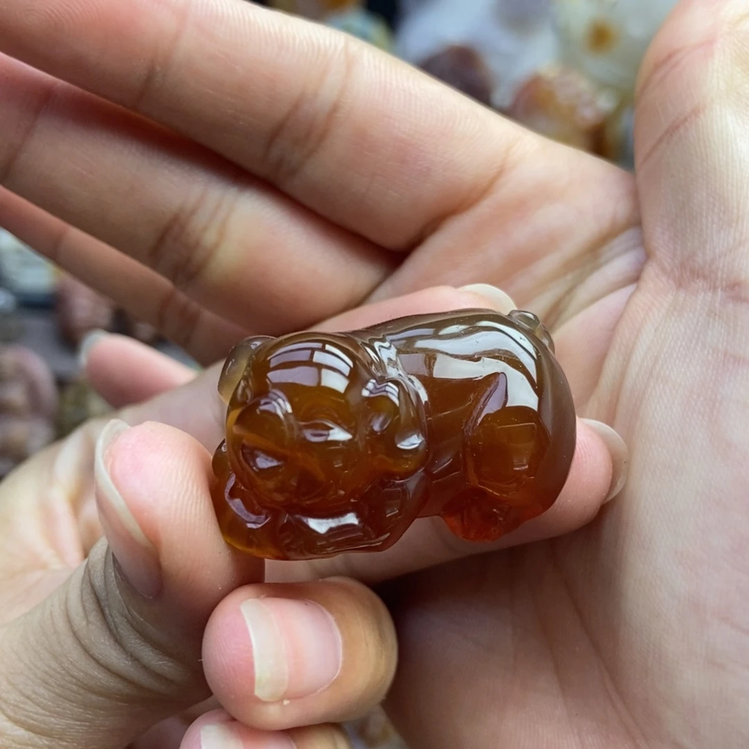 玛瑙/玉髓挂件未镶嵌