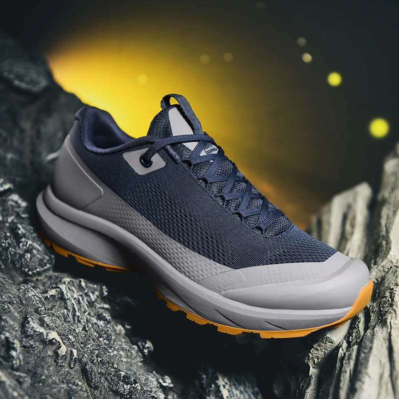 新款户外鞋夏季原单大网孔透气徒步防滑耐磨休闲同款低帮鸟家男鞋