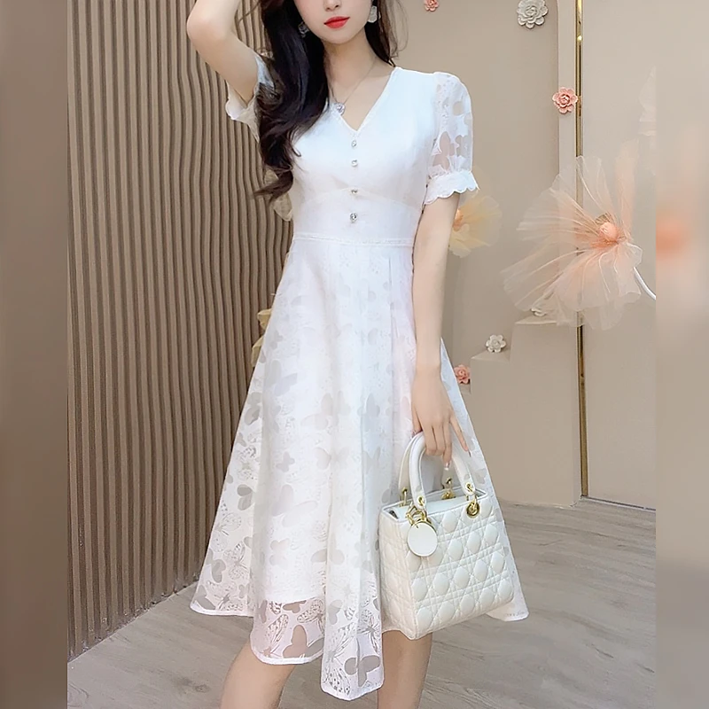 【苏苏定制】最火夏季轻奢连衣裙OHDRF05117