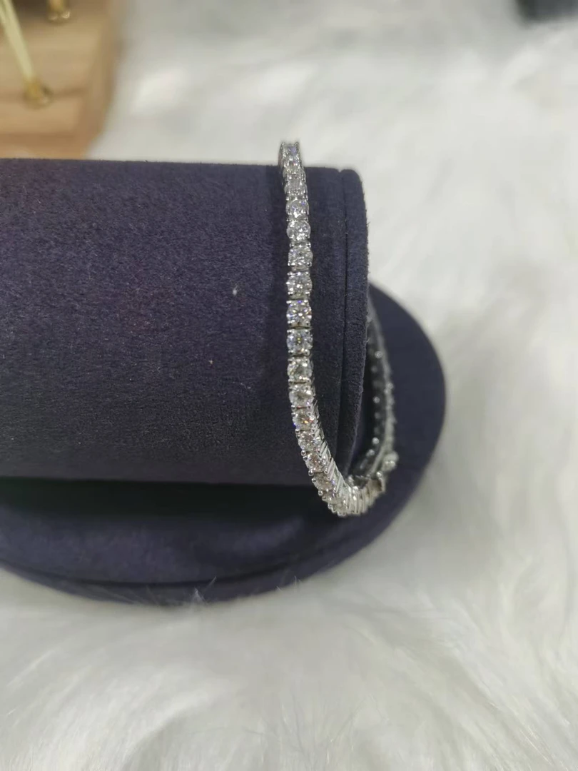 南非18A 蜜镶满钻手链-Q