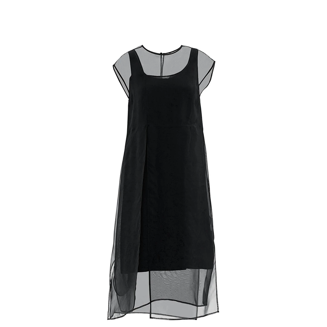 AUM/噢姆21年夏季赫本风假两件连衣裙M1BW20656