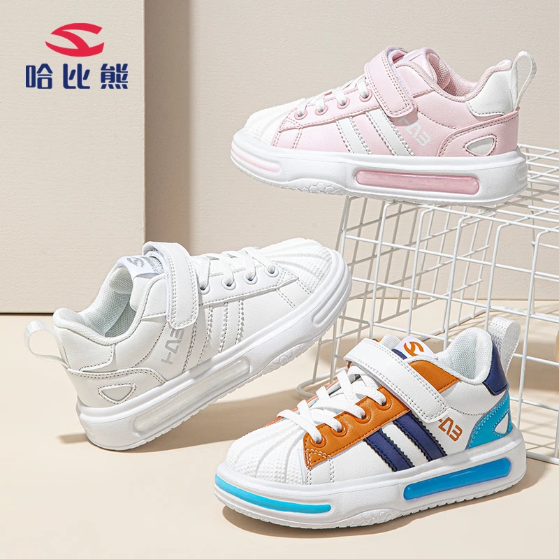 HOBIBEAR/哈比熊GS7996G时尚百搭板鞋低帮小白鞋