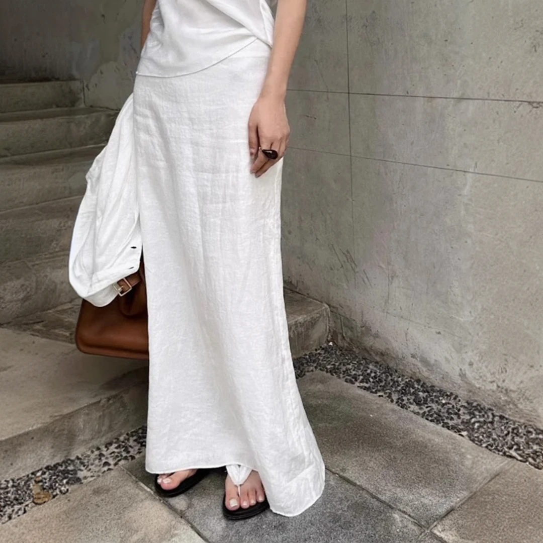 CHAO级无D推荐！纯棉显瘦半身裙~穿出毫不费力的慵懒高级感