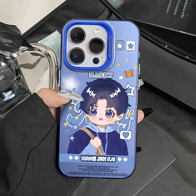 可爱小凯iphone15promax手机壳苹果13/14卡通漫画12/11全包防摔xr