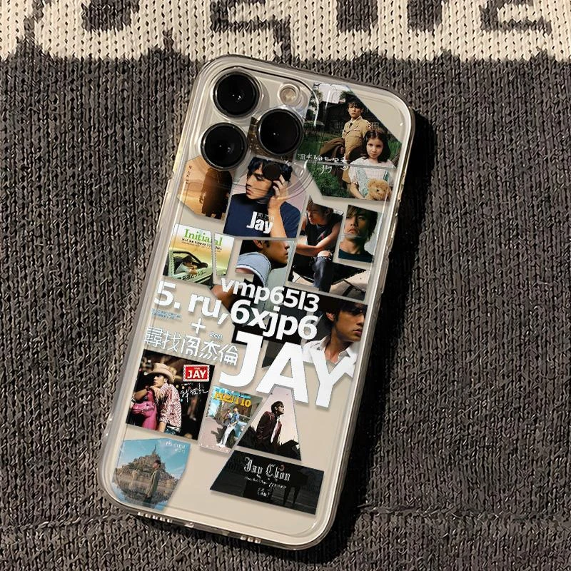 周杰伦合辑适用华为oppovivo小米苹果13/14/15全包防摔软手机壳