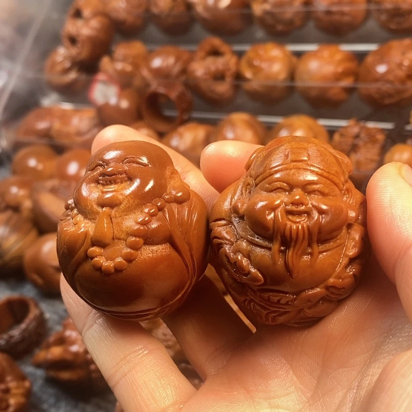 【闪购商品】橄榄核核雕财迷