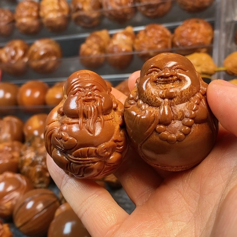 【闪购商品】橄榄核核雕财迷
