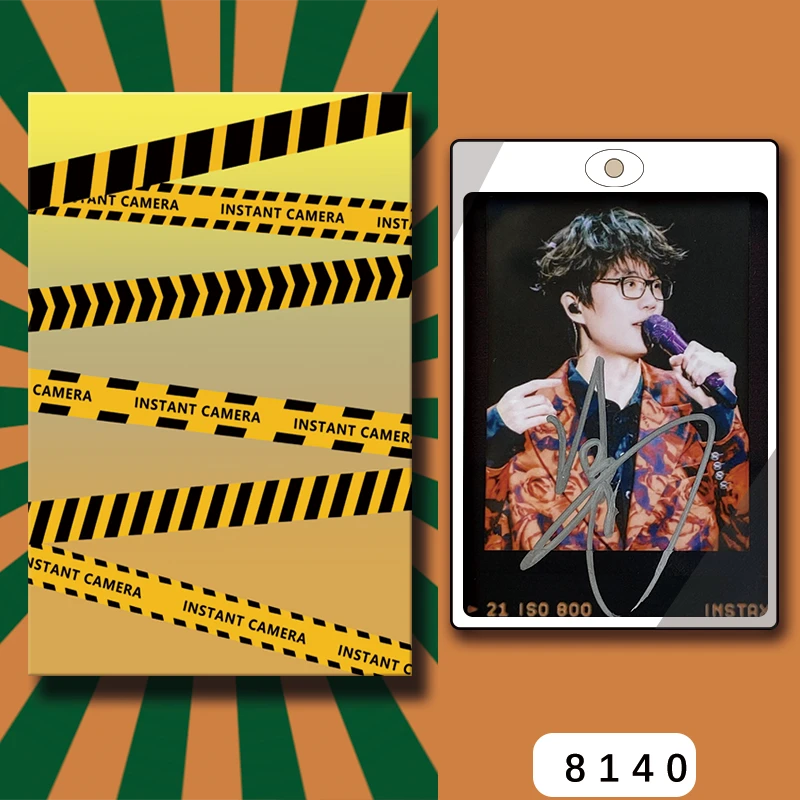 D8140【许嵩】 正品拍立得照片 黑金