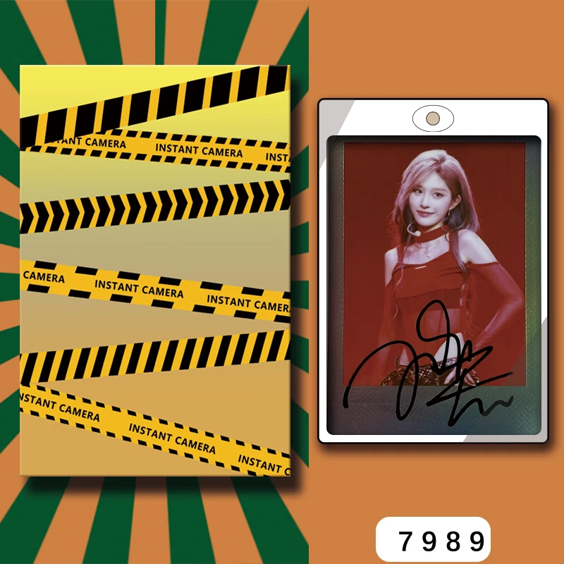 D7989【王奕】 正品拍立得照片 金属