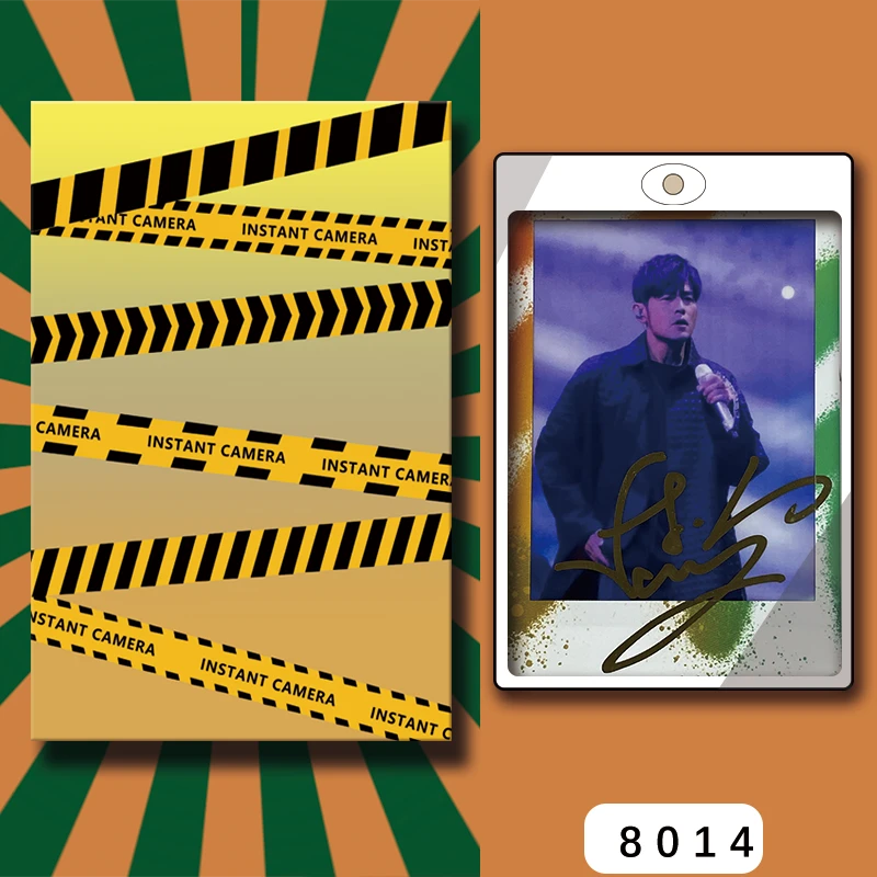 D8014【周杰伦】 正品拍立得照片 涂鸦