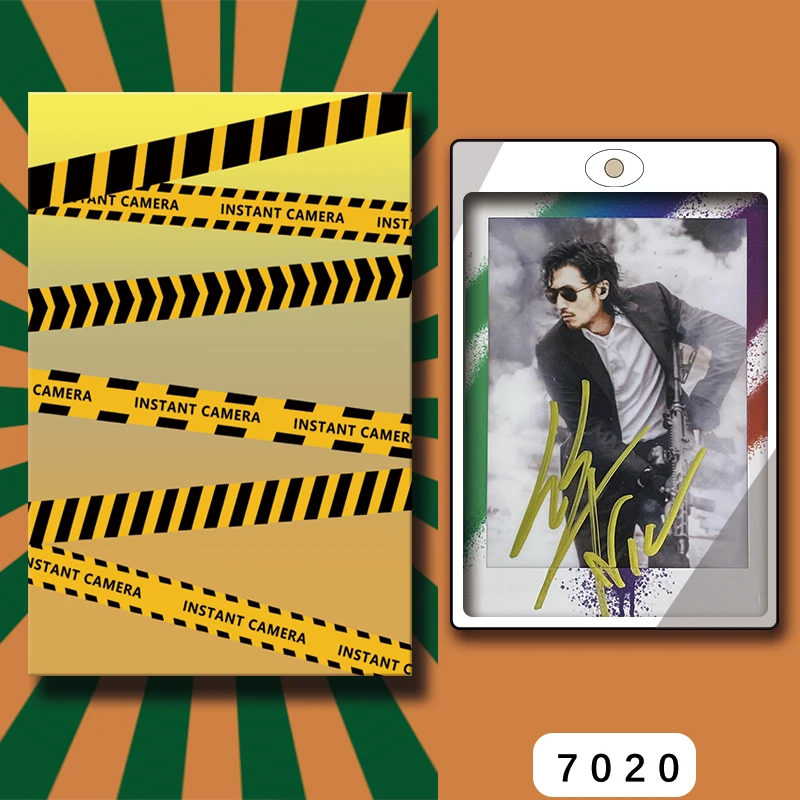 D7020【谢霆锋】 正品拍立得照片 涂鸦