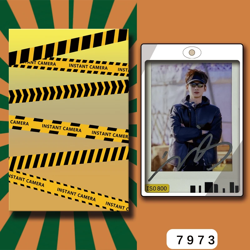 D7973【白敬亭】 正品拍立得照片 流光