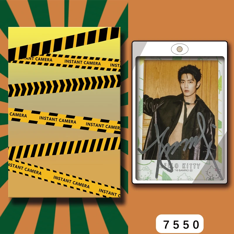 D7550【肖战】 正品拍立得照片 KT