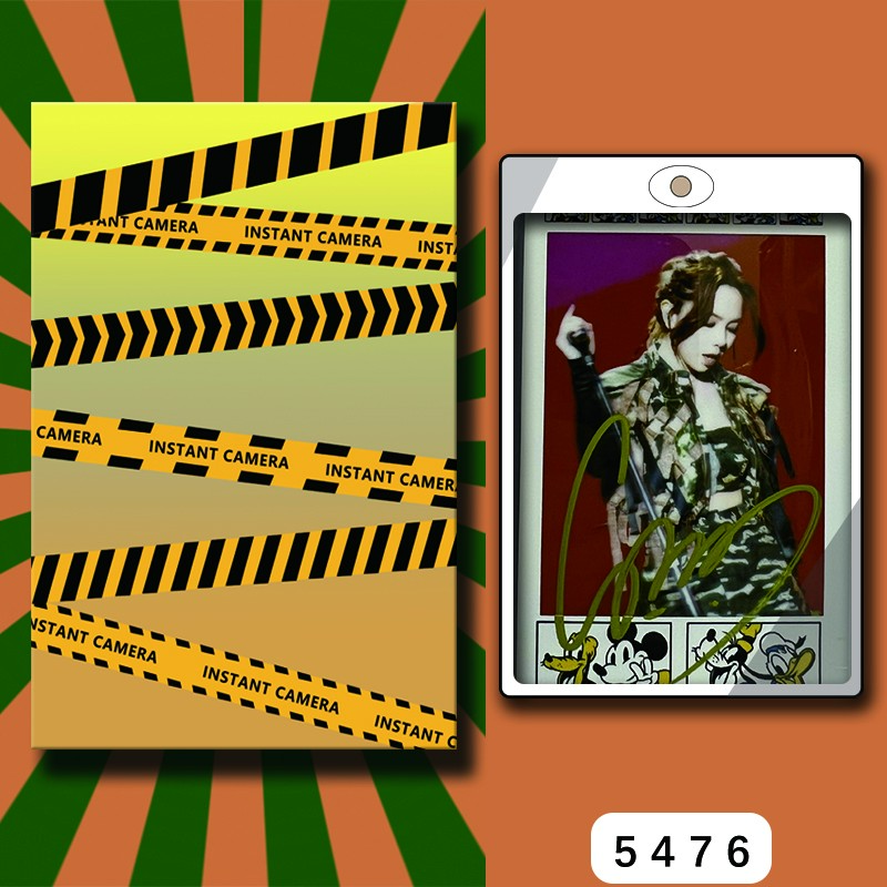 D5476【邓紫棋】 正品拍立得照片  联名