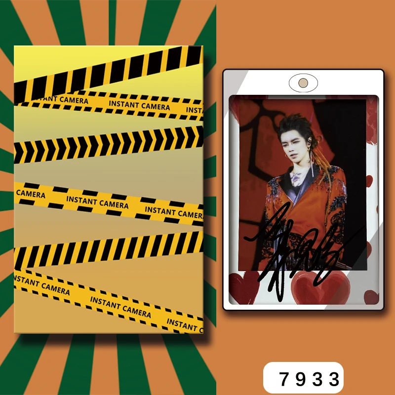 D7933【华晨宇】 正品拍立得照片 爱心