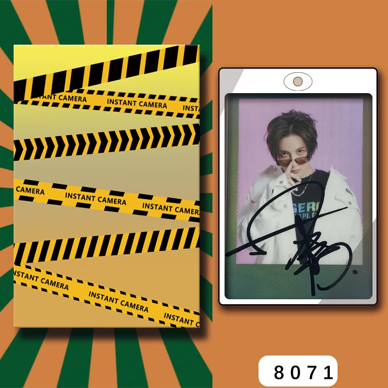 D8071【薛之谦】 正品拍立得照片 金属