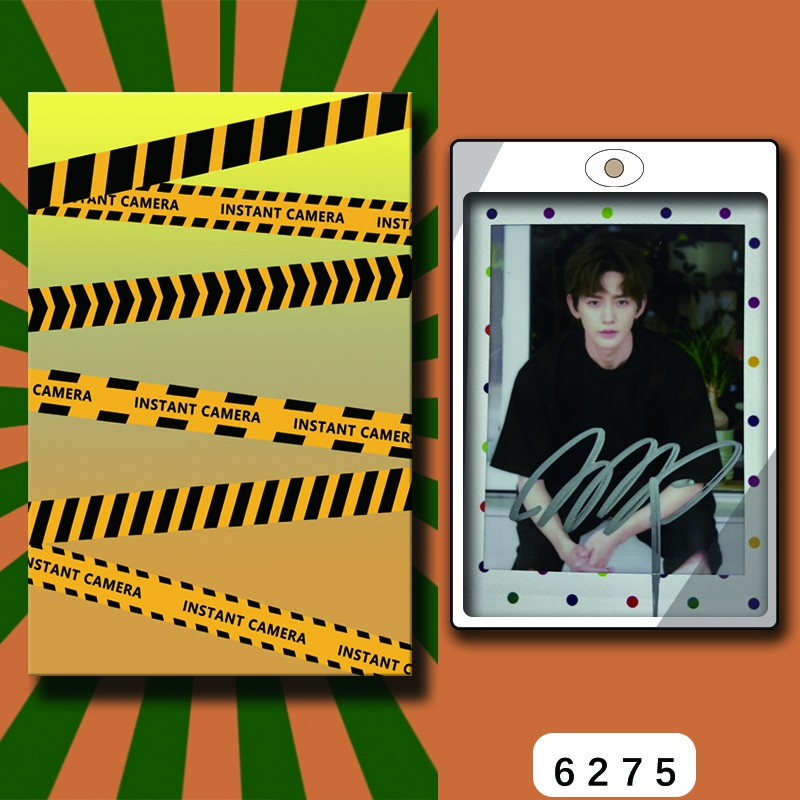 D6275【邓为】 正品拍立得照片 波点