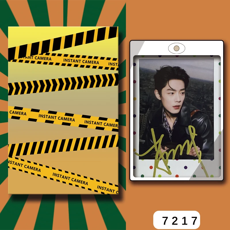 D7217【肖战】 正品拍立得照片 波点