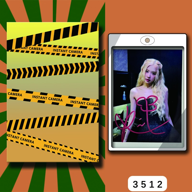 D3512【ROSE】 正品拍立得照片 白边