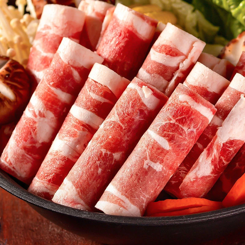 【顺丰包邮】雪花肥牛卷1斤装牛肉片卷生肉刷火锅食材烤肉套新鲜