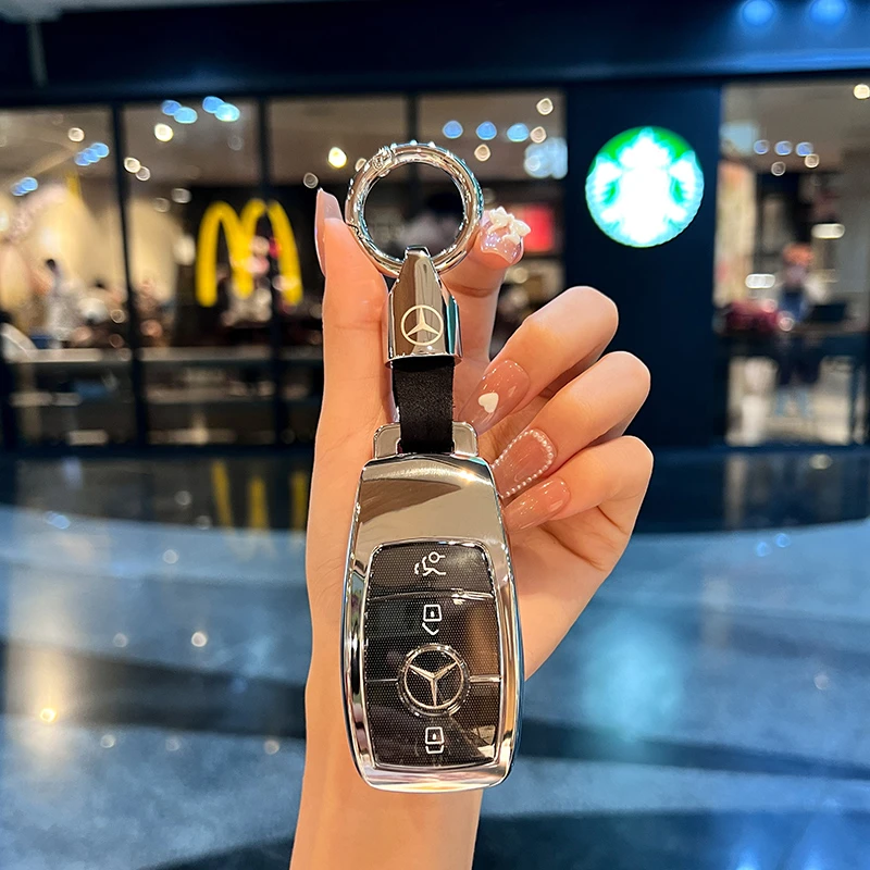 奔驰钥匙套e级e300lgleglaglsamg适用eqbglc300a级glb钥匙包高档