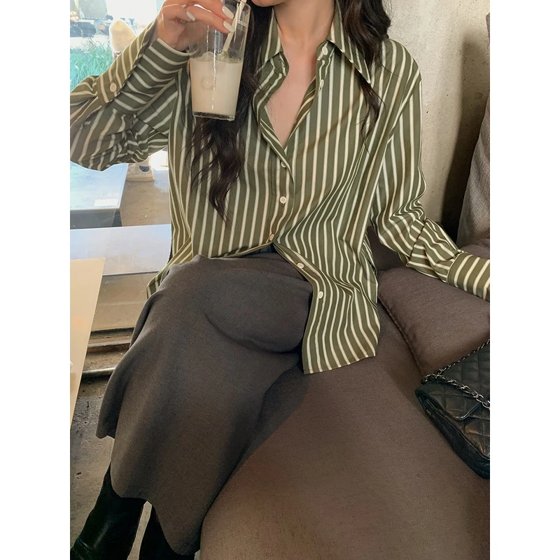 Lit e mode春秋打底衫可外穿内搭休闲衬衫