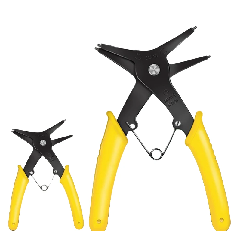 两用卡簧钳子双用卡黄钳二合一通用型四合一撑簧挡圈钳汽修耐用