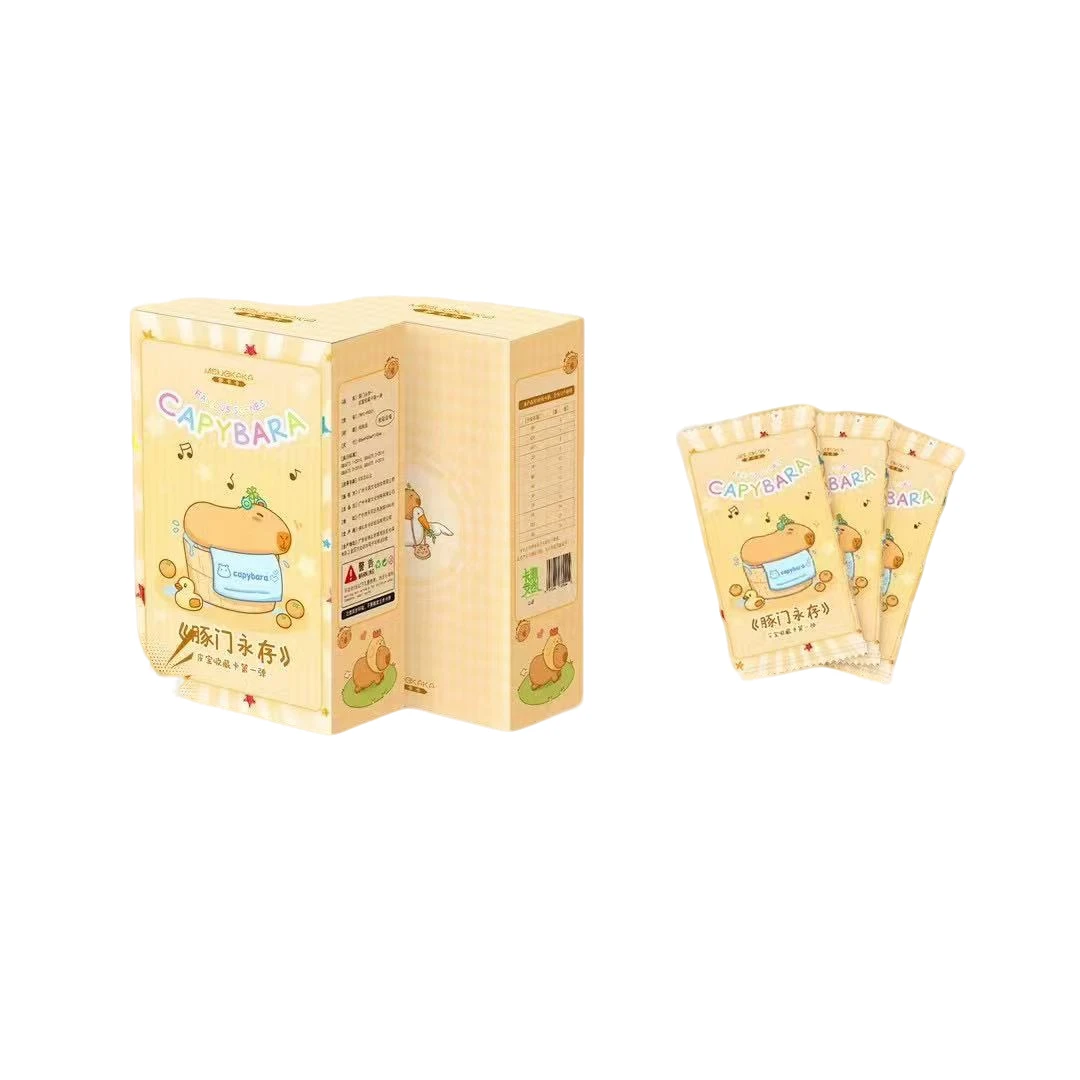 卡皮巴拉《豚门秘笈》收藏卡牌盲盒（正版授权）