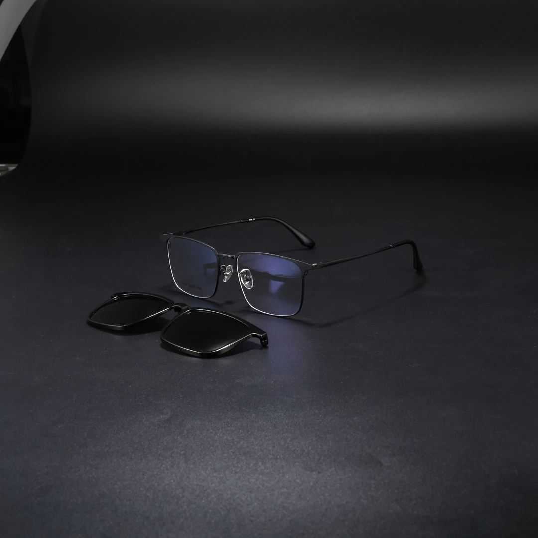 哈雷大卫钛合金磁吸防蓝光近视眼镜出差商务模式想换就换更自在