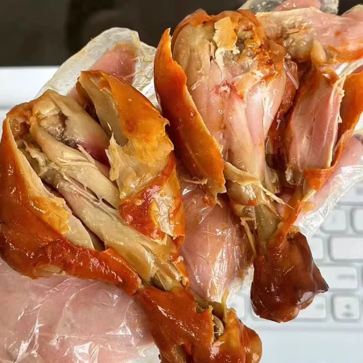 去皮鸡腿即食卤味手撕鸡腿80g高蛋白解馋零食健身
